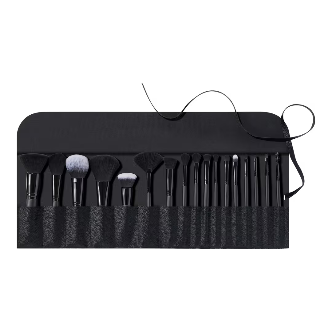 Ultimate Makeup Brush Set & Travel Roll