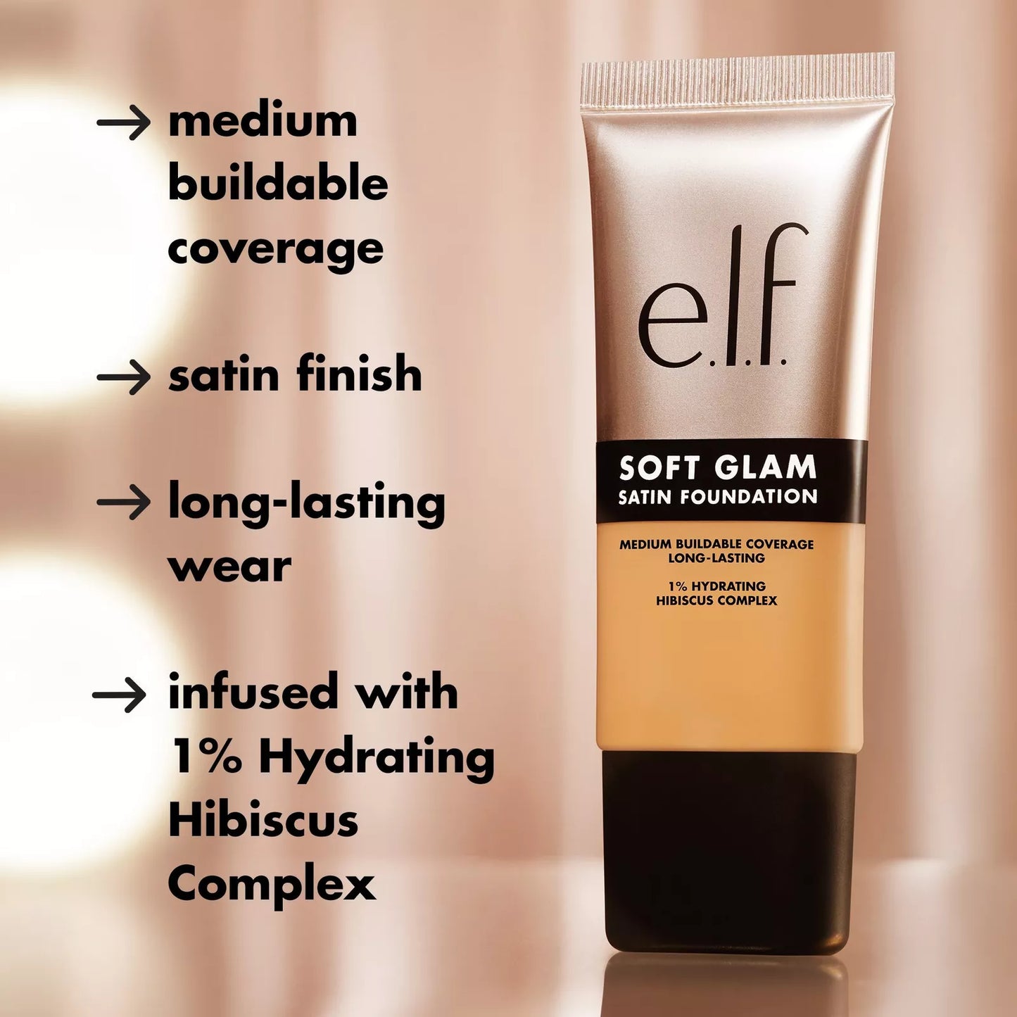 elf Soft Glam Satin Foundation
