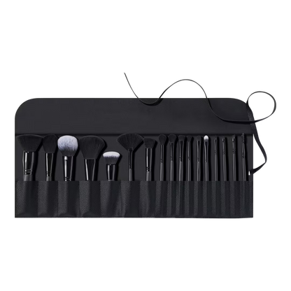 Ultimate Makeup Brush Set & Travel Roll