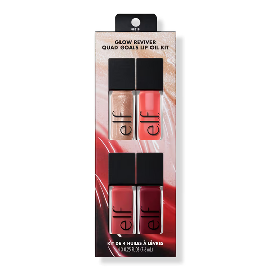 Glow Reviver Quad Goals Lip Oil Kit