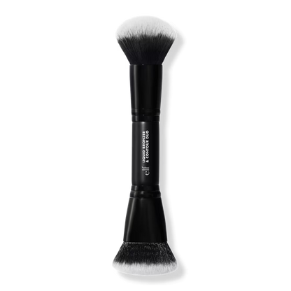 Liquid Bronzer & Contour Duo Brush