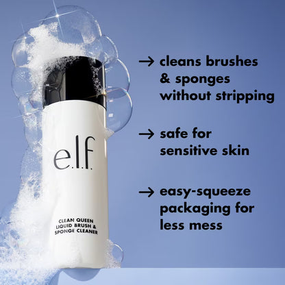 Clean Queen Liquid Brush & Sponge Cleaner